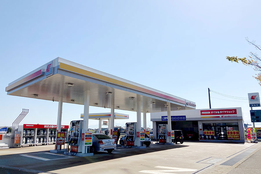 三愛オブリ北陸株式会社 射水SS外観